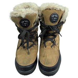 Women’s Winter Boots Size 8 Thinsulate Faux Fur Soft Insulated Lining 82° North